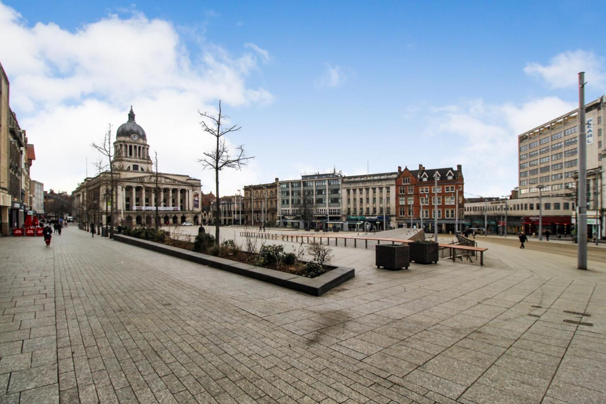 Stunning Central City Apartment Nottingham Exterior foto