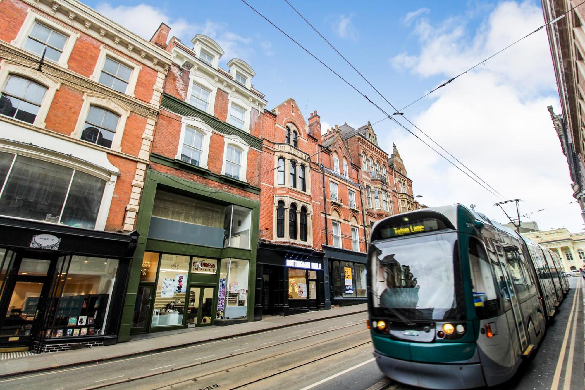 Stunning Central City Apartment Nottingham Exterior foto